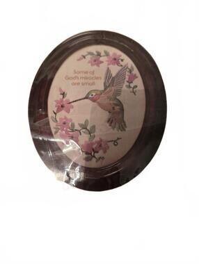 Creative Circle God's Miracles Hummingbird Embroidery Kit 0551 Sealed